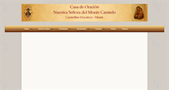 Desktop Screenshot of casadeoracionocd.org